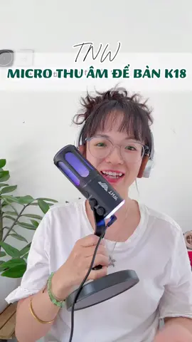 Mic thu âm, mic hát giá chỉ 3xx mà chất âm ấm và ổn định lắm nha 👍👍 — #tnw #micro #micthuam #docongnghe #michat 