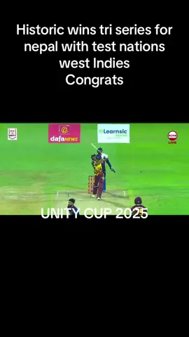 Triseries#win#Nepal bs west Indies#Cricketnepal