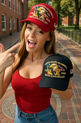 Celebrate 250 Years of Freedom & Strength 🇺🇸✨ Stand proud with the Official 250th Anniversary Cap – featuring the Bald Eagle, Statue of Liberty, and Liberty Bell. Perfect for patriots, travelers, and collectors. 🎉🧢 👉 Grab yours today & wear American history in style! #USA250 #AnniversaryCap #FreedomStyle #BaldEagleCap     