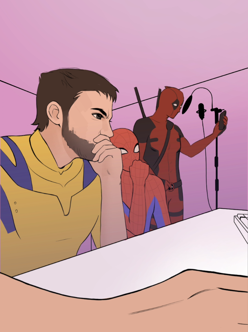 Я НЕ УМЕЮ ДЕЛАТЬ АНИМАЦИИ И МЕМЕ #spideypool #peterparker #wadewilson #спайдипулы #wolverine #xmen #loganhowlett 