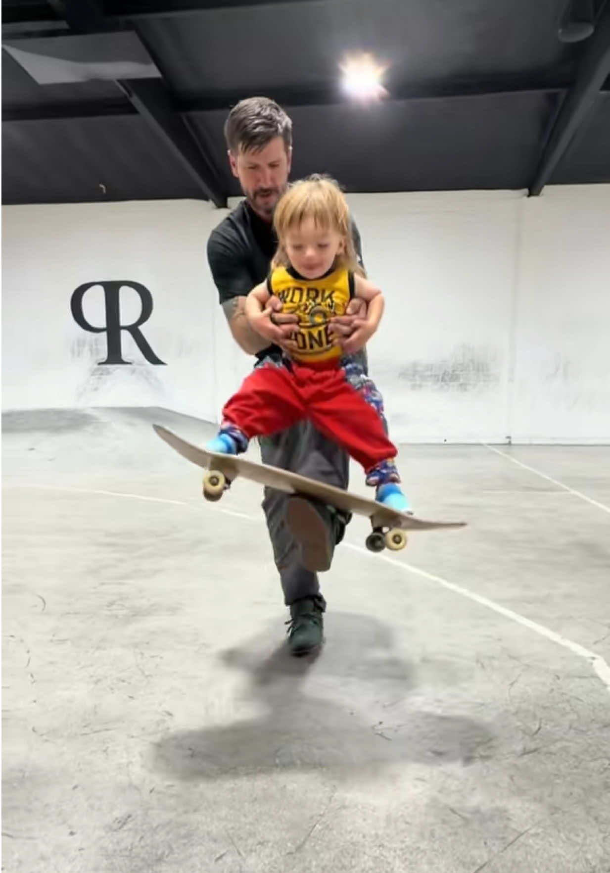 Sk8r boy x 2 God help me. @chriscobracole nobody told me the constant heart attack that is being a #boymom 