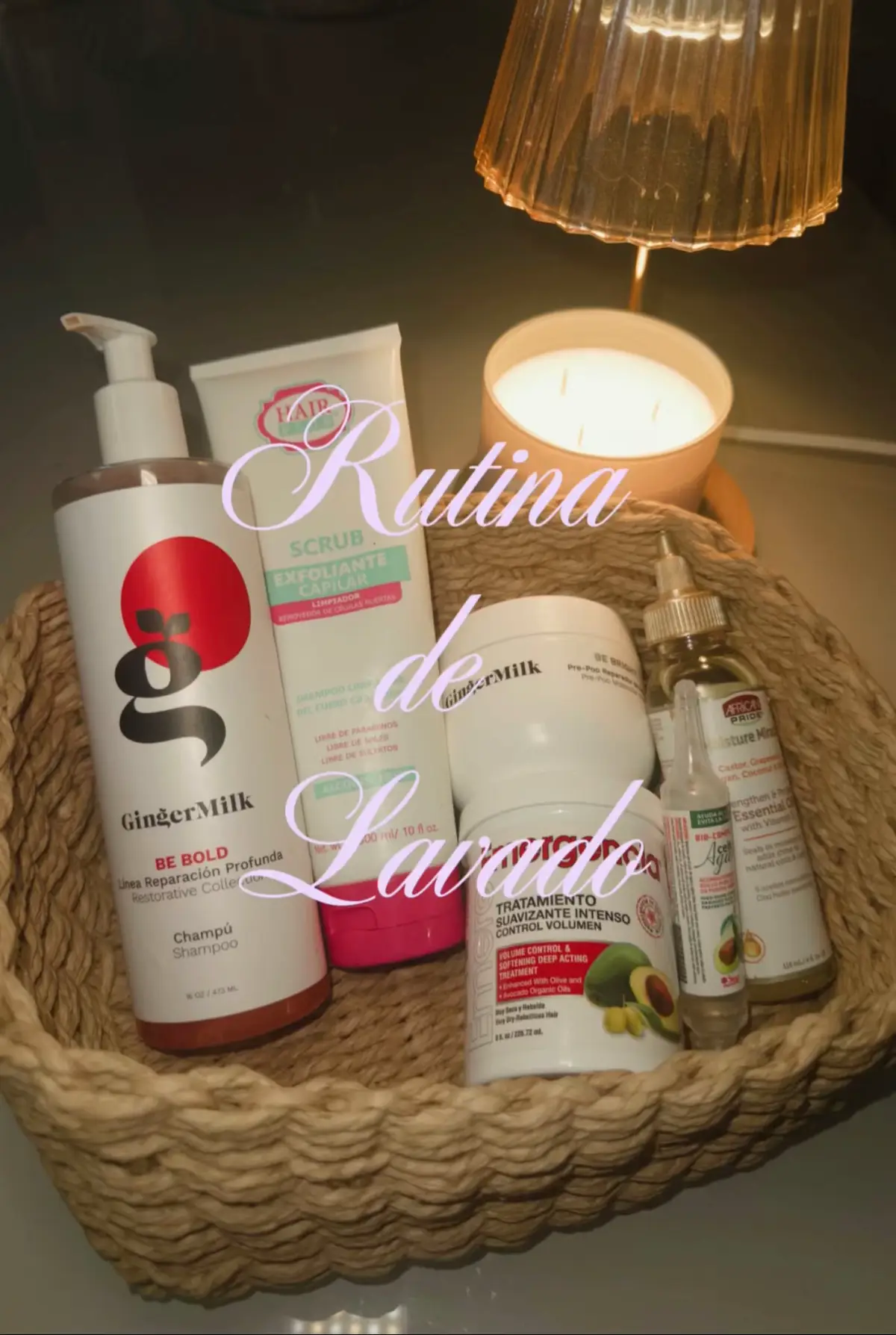 Hoy tocó reparación y aquí te dejo los productos que use y sus beneficios ☺️🫶🏽✨ @African Pride @GINGERMILKNATURALCARE @Hair Plus @Star Products  #cuidadodelcabello #hair #hairroutine #reparacioncabello #fyp 