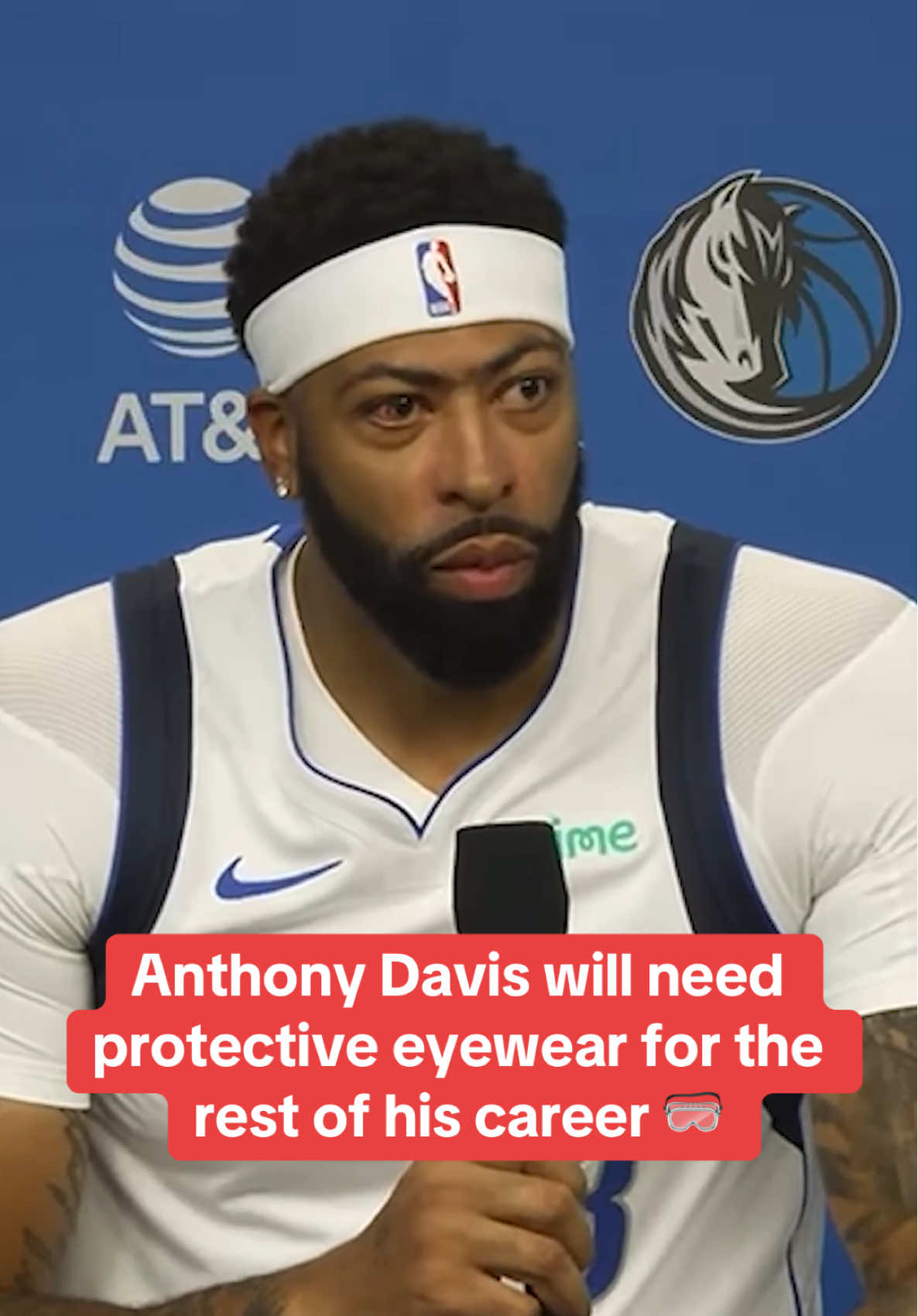 Anthony Davis said you’ll see him in the Horace Grants 😂 #NBA #anthonydavis #mavericks #dallasmavs 