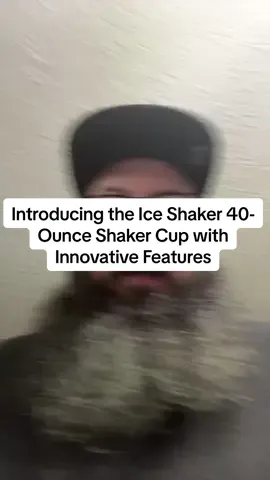 We talk about the new 40-ounce Ice Shaker cup, which features a comfortable rubberized handle, a centralized straw that can be easily removed for cleaning, and a patented twist-on agitator to mix protein powders and pre-workouts. The cup is made of kitchen-grade stainless steel and comes in a variety of solid colors and designs. @Ice Shaker  #tiktokrestock #iceshaker #keepsdrinkscold #shakercup #shakerbottle 