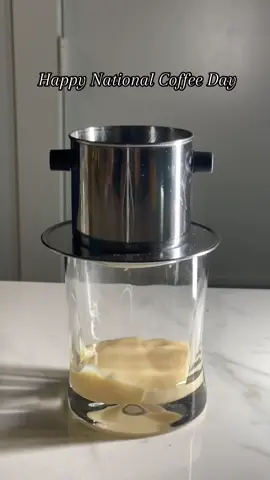 I don’t know what’s in Vietnamese coffee, but I took three sips and suddenly I’m deep-cleaning my fridge, paying off bills I forgot I had, and folding clothes that have been in the basket since July. This coffee doesn’t wake you up. It activates you. #nationalcoffeeday 