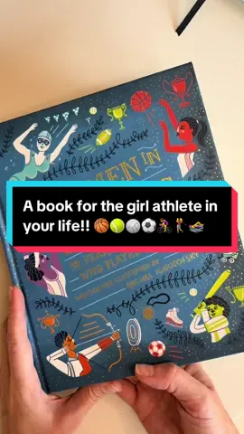 Does your daughter love everything sporty?! This is the book for her!  #womeninsports #BookTok #inspired #womenempowerment #girlie 