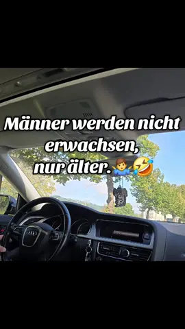 Männer werden nicht erwachsen, nur älter 🤷‍♂️🤣 #humor #viral #foryou #funy #carreels @Mario Barth 