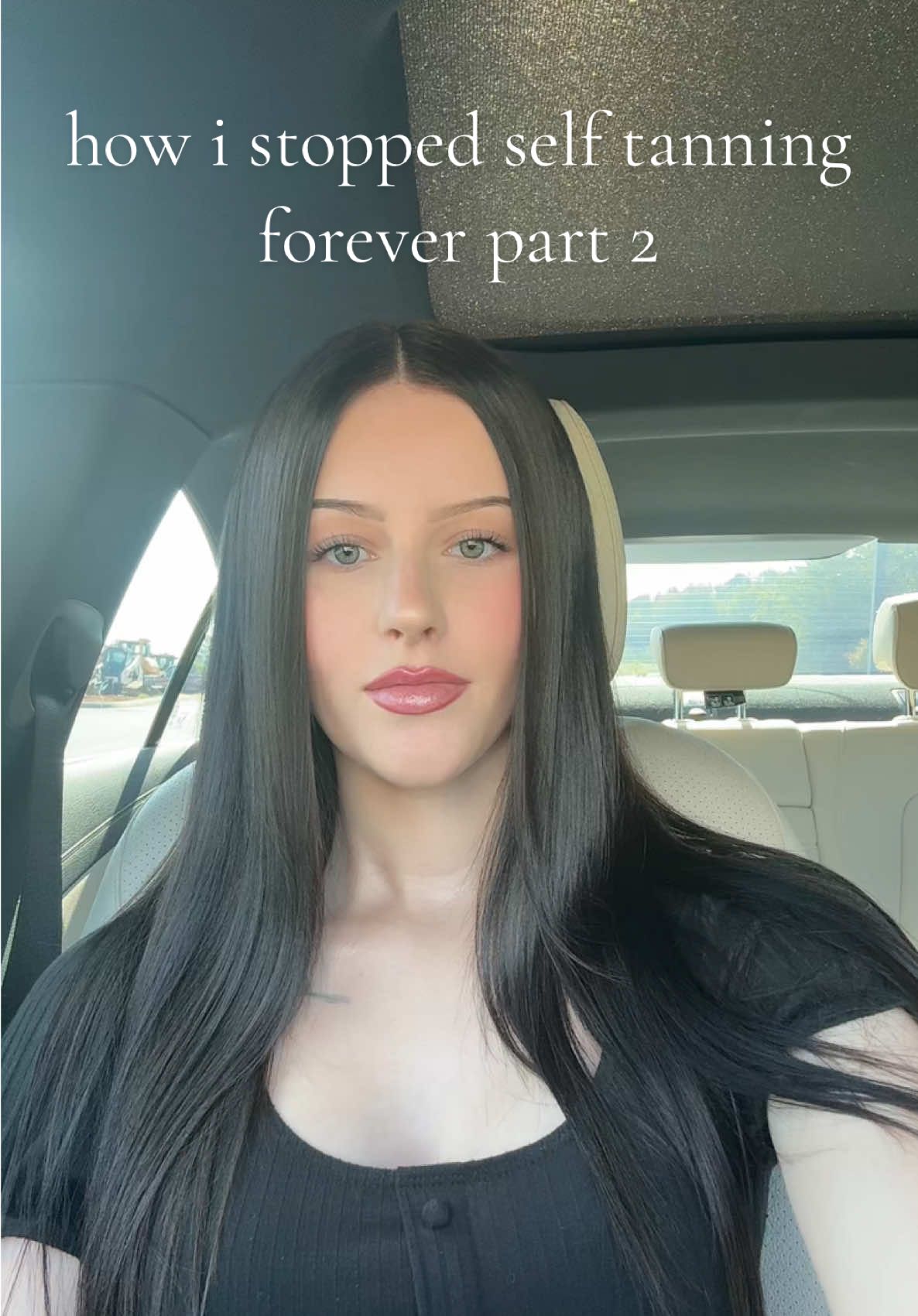 how to feel confident with pale skin + enhance your features! #fyp #paleskin #fairskin #faketan #selftan 