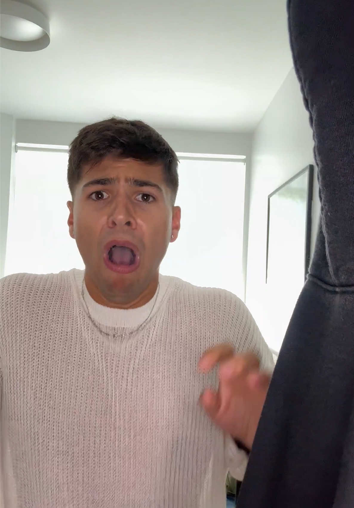 The PrEP monster scared me so bad but i’m glad he was there just to help 🥺❤️ @Freddie #FreddiePartner #PrEPMonster #Closet #Scary #spooky 