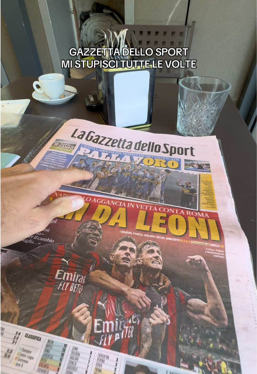 Con tutto il rispetto per Milan-Napoli, ma siamo campioni del mondo.. 🫣 #volley #volleyball #volleyballplayer #pallavolo #mondiali 