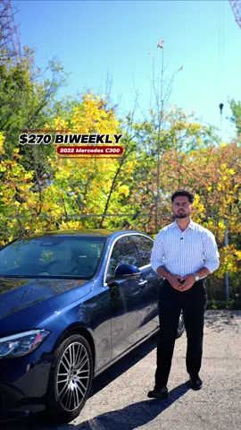 2022 Mercedes C300✨ ONLY $270+taxes BIWEEKLY 