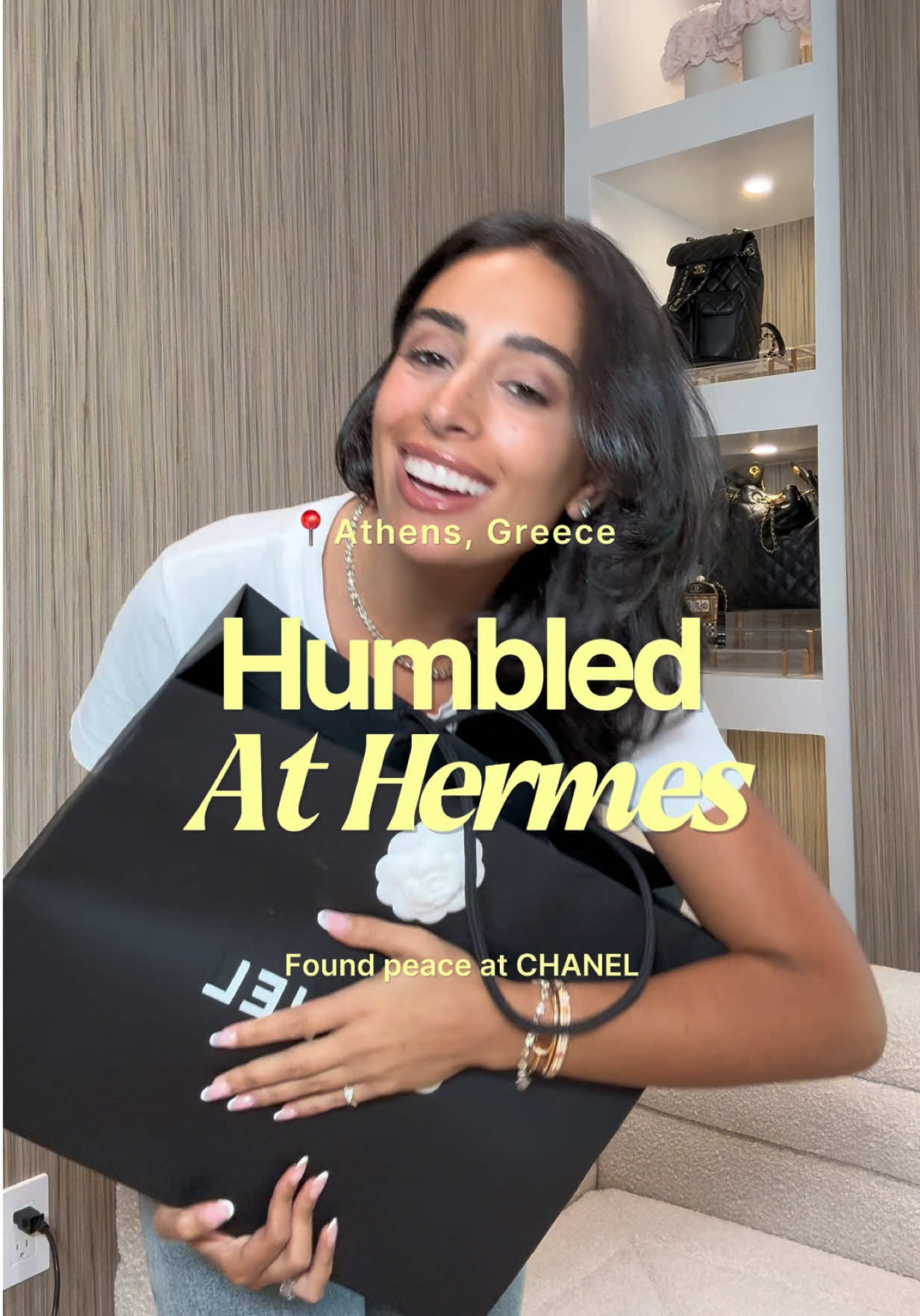 My pretty woman moment 🛍️  #chanel #hermes #chanelbag #chaneljacket 