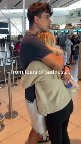 so close to seeing him again 🥹 #boyfriend #airprort #longdistance #tears #coupl 