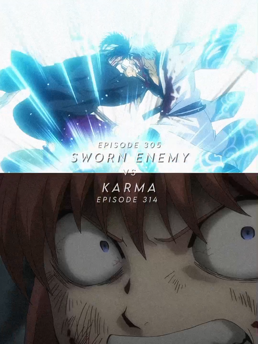 Sworn enemy vs Karma // #gintama #episode #fyp #fyppp #anime 