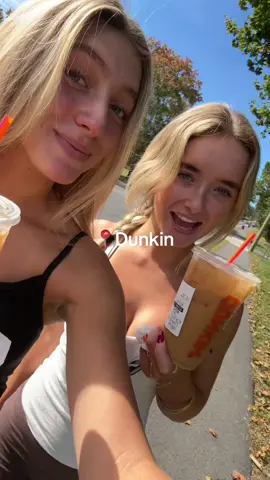 NATIONAL COFFEEE DAYYYYY #dunkin #nationalcoffeeday #fyp 