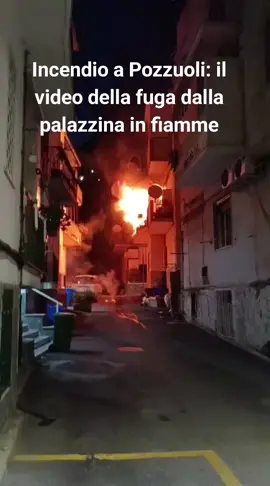 #pozzuoli Incendio a via Napoli