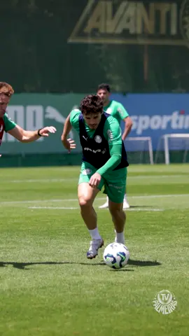 Os trabalhos para o duelo de quarta-feira já começaram! 👊🟢 Confira os detalhes do treino de hoje na TV Palmeiras Sportingbet 📹
