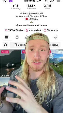 Thank you! And welcome. Filming elopements is an incredible part of my time here on Earth. Mixing my passion for movies with my love of love has been one of the greatest journeys of my life. Let’s make some cool stuff. #cinematic #adventureelopement #elopementvideographer #glaciernationalpark #travel 