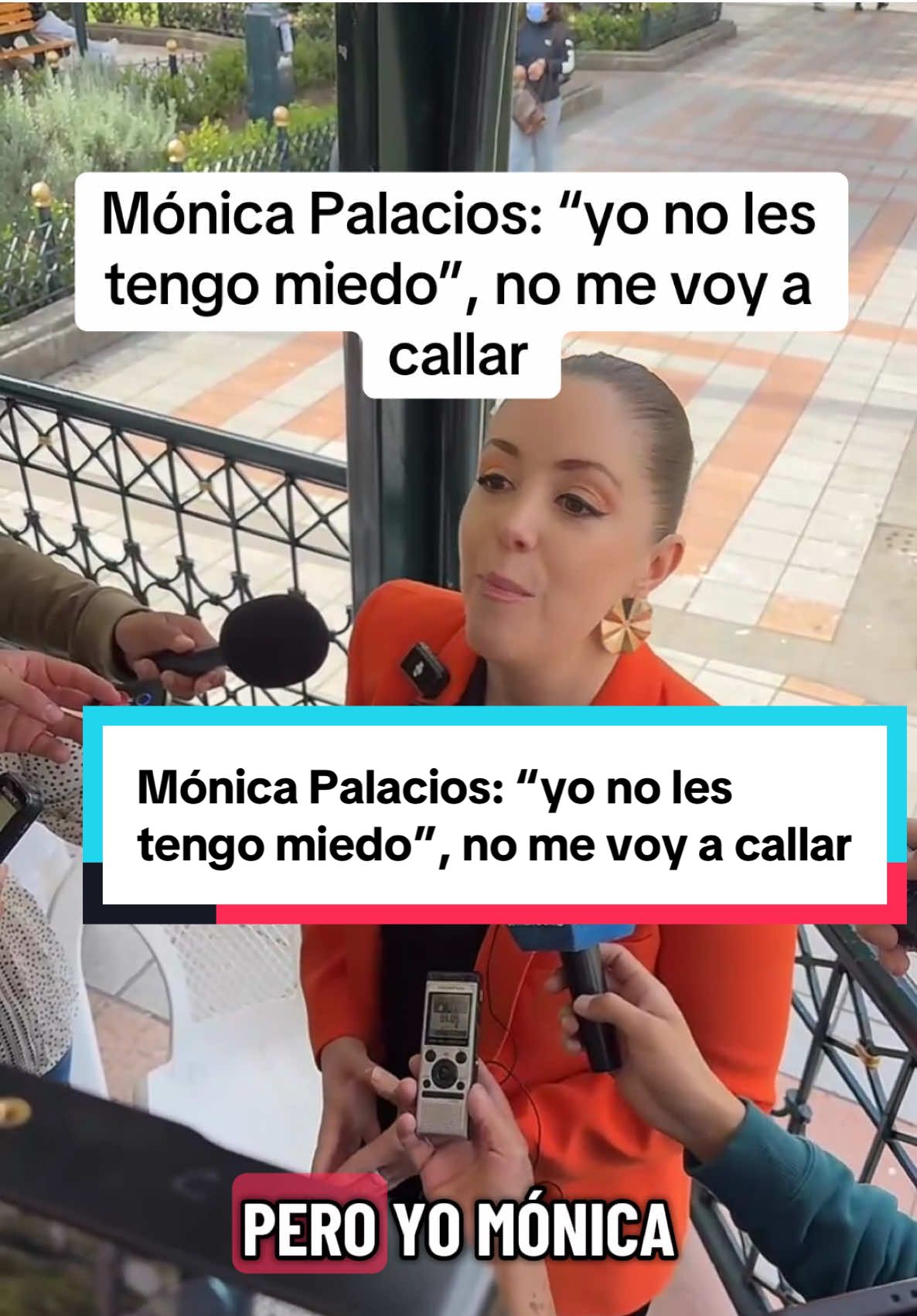 #tiktoklive #livehighlights Mónica Palacios: “yo no les tengo miedo”, no me voy a callar #denuncia #danielnoboapresidente #monicapalacios 