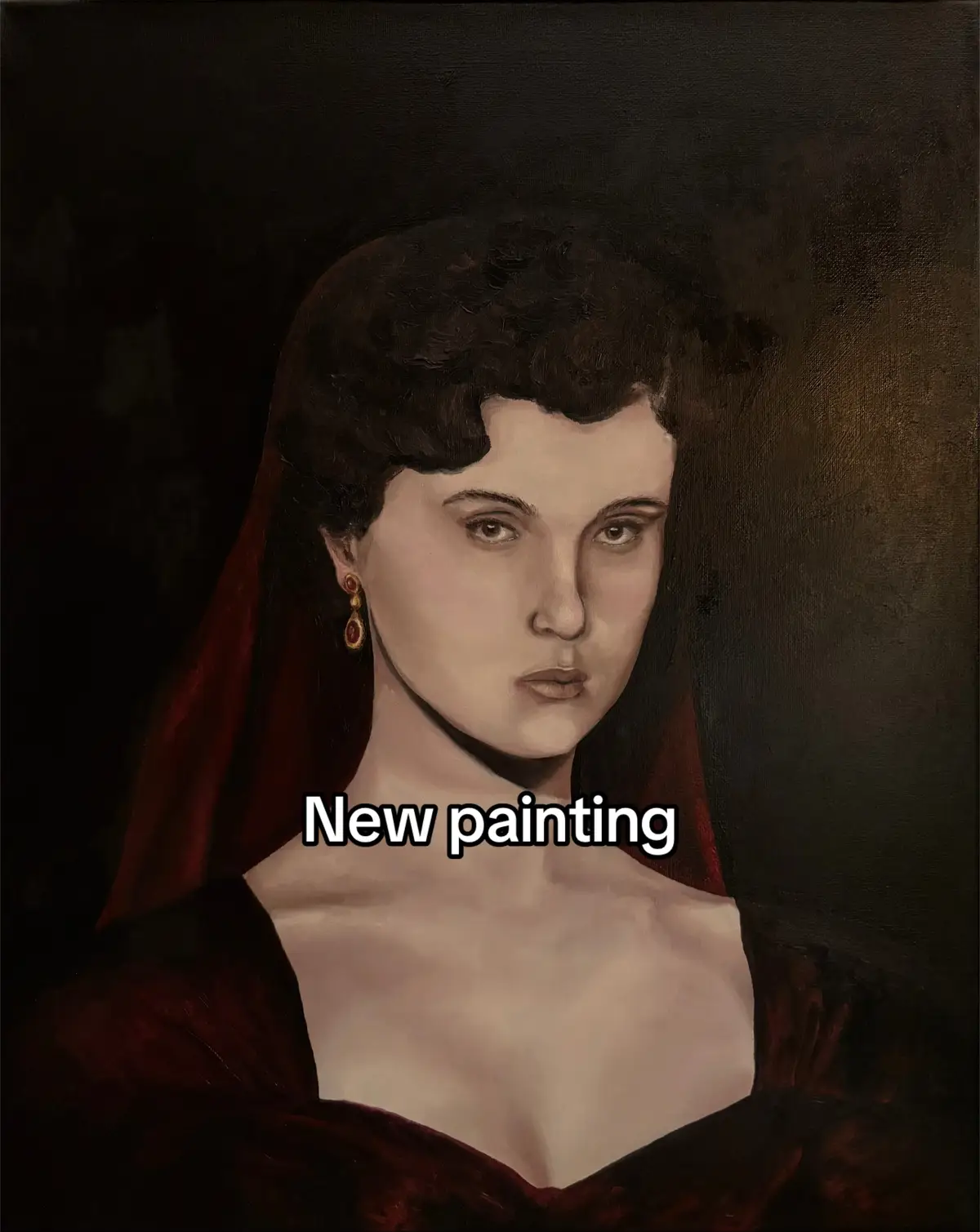 Please don’t let this one flop #oilpainting #painting #art #traditionalart #fyp 