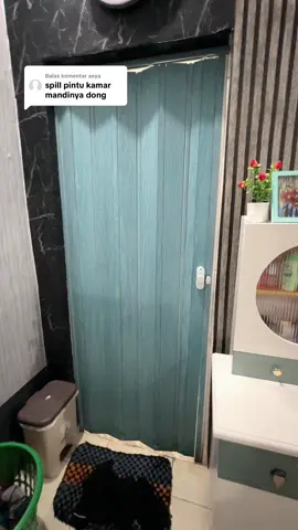 Membalas @asya alternatif untuk yg wc jya kecil,tidak banyak memakan tempat untuk pintu nya🥰