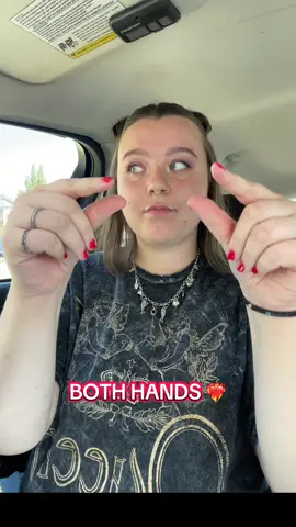 ASL ABC’s w both hands!! ❤️‍🔥Took me a second ngl #asl #abc #signlanguage #LanguageLearning #trending 