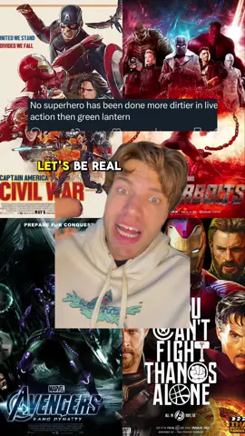 Green lantern has been done so dirty in live action super hero movies #dc #dceu #dcu #batman #superman #dccomics #comics #movies #greenlantern #jamesgunn #justiceleague 