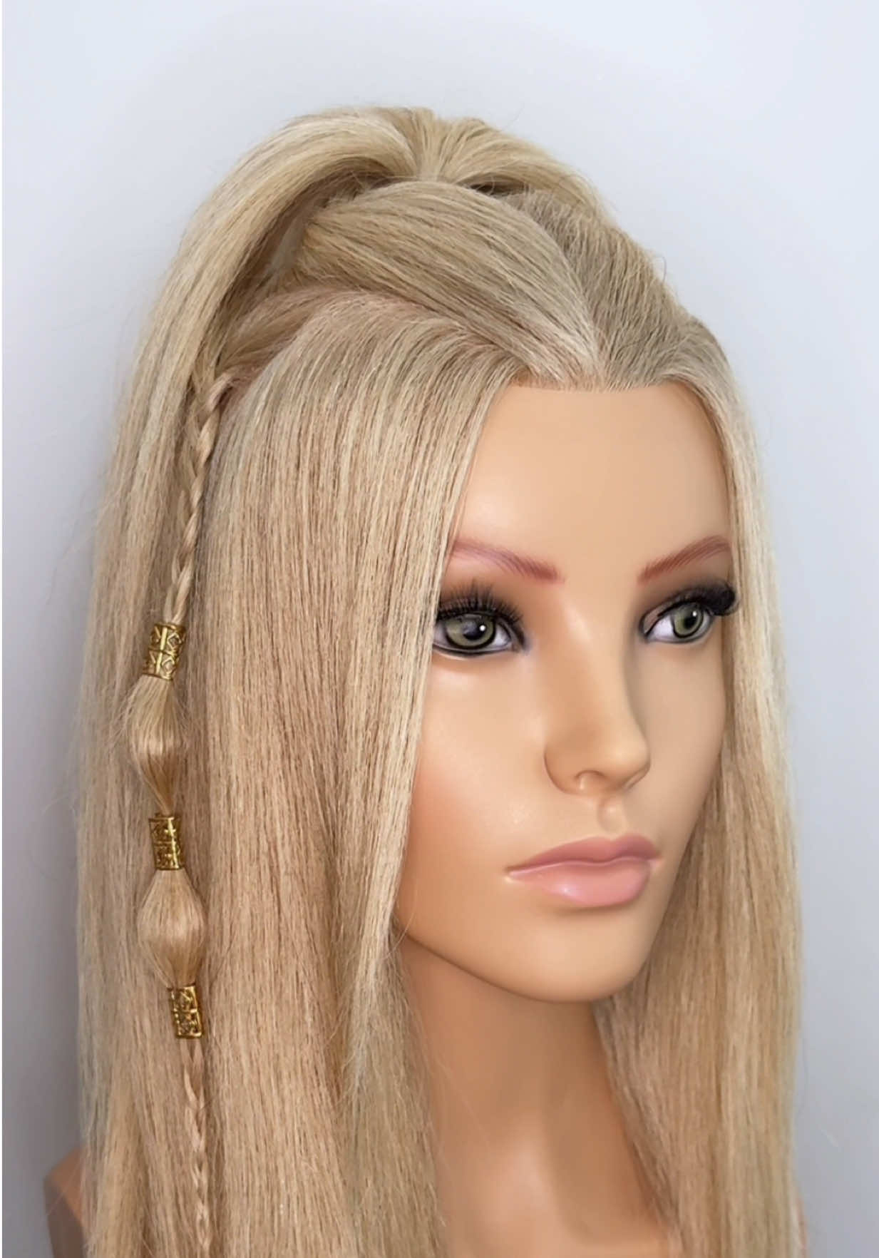Braided Beauty Glow 👑💫💖#easyhairstyle #braidtutorial #hairstyleideas #fup 