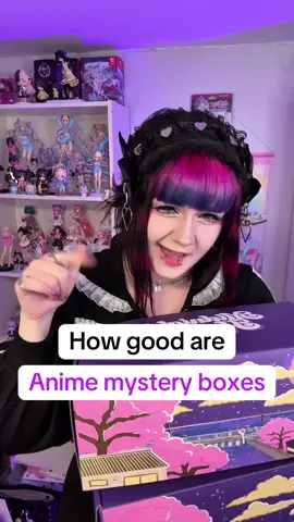 How good are anime mystery boxes? Well today I’m unboxing some from a brand that refuses to use ai or bootleg merch @Midnight Kawaii 🩵 #animefigure #animefigures #kawaiiaesthetic #sanrio #lovelive 