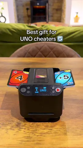 This ends UNO cheating for good! #giftideas #cardgames #uno #GameNight #moneywellspent 