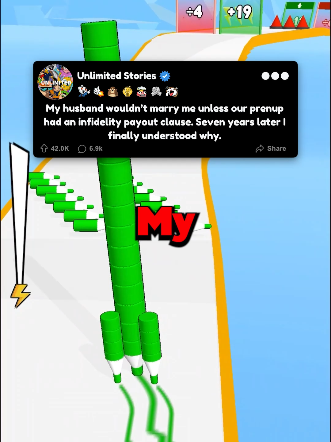 My husband wouldn’t marry me unless our prenup had an infidelity payout clause. Seven years later I finally understood why. Full Video on  Unlimitedstories  Youtube [FULL STORY] My husband wouldn’t marry me unless our prenup had an infidelity payout clause. Seven years later I finally understood why. I do not own this video, I am posting it purely for views and all the views for the long video can go straight to the original creator. If Unlimitedstories sees this video and would like to take these videos down please message me directly  #reddit #redditreadings