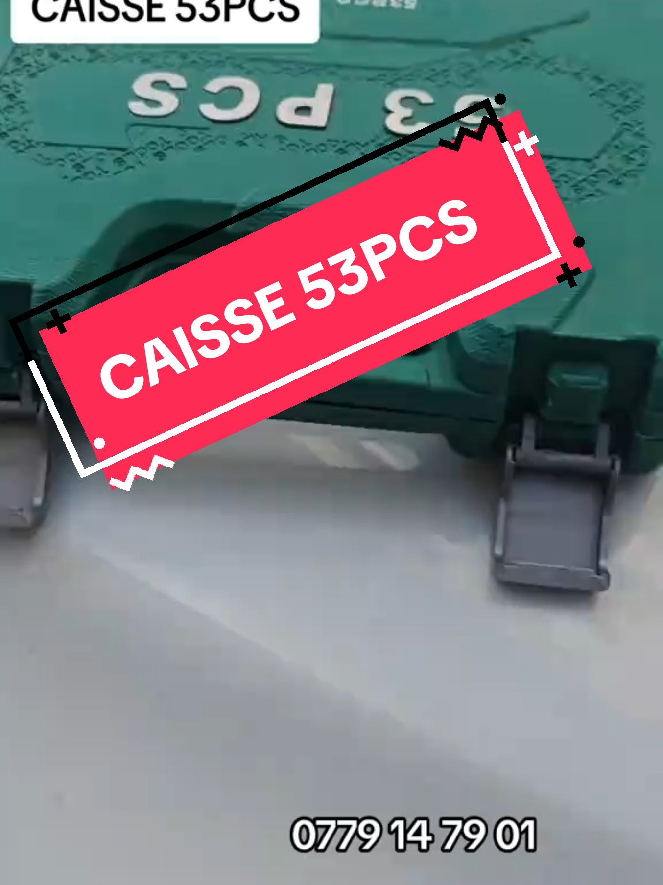 CAISSE 53PCS  . السعر 3000دج توصيل متوفر لجميع الولايات  #outillage #bricolage #mecanica #ميكانيكي #caisse 