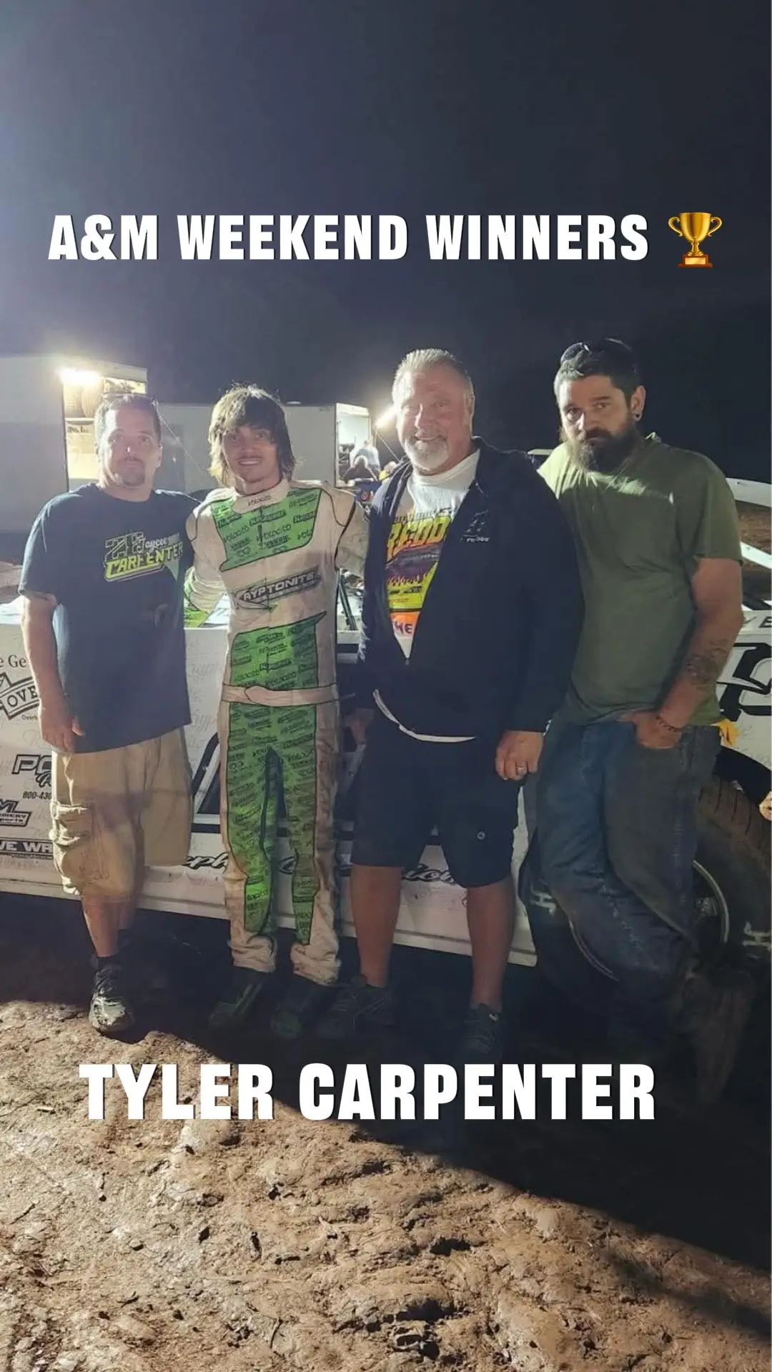 🏆 Congratulations to these 2 winners over the weekend utilizing their A&M parts! 🏆  Congrats to Tyler Carpenter, Isner Racing Engines and crew on their win on night 1 of the Harvest 50!  Congrats to Sylvan Schuette on his win at Sugar Creek Raceway!  #winning #dirtracing #horsepower #3dprinting #latemodel 