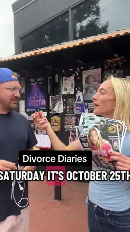 Oct 25 - ticket link in bio! #divorcediaries #divorcediariesshow #divorce #manonthestreet #datingafterdivorce