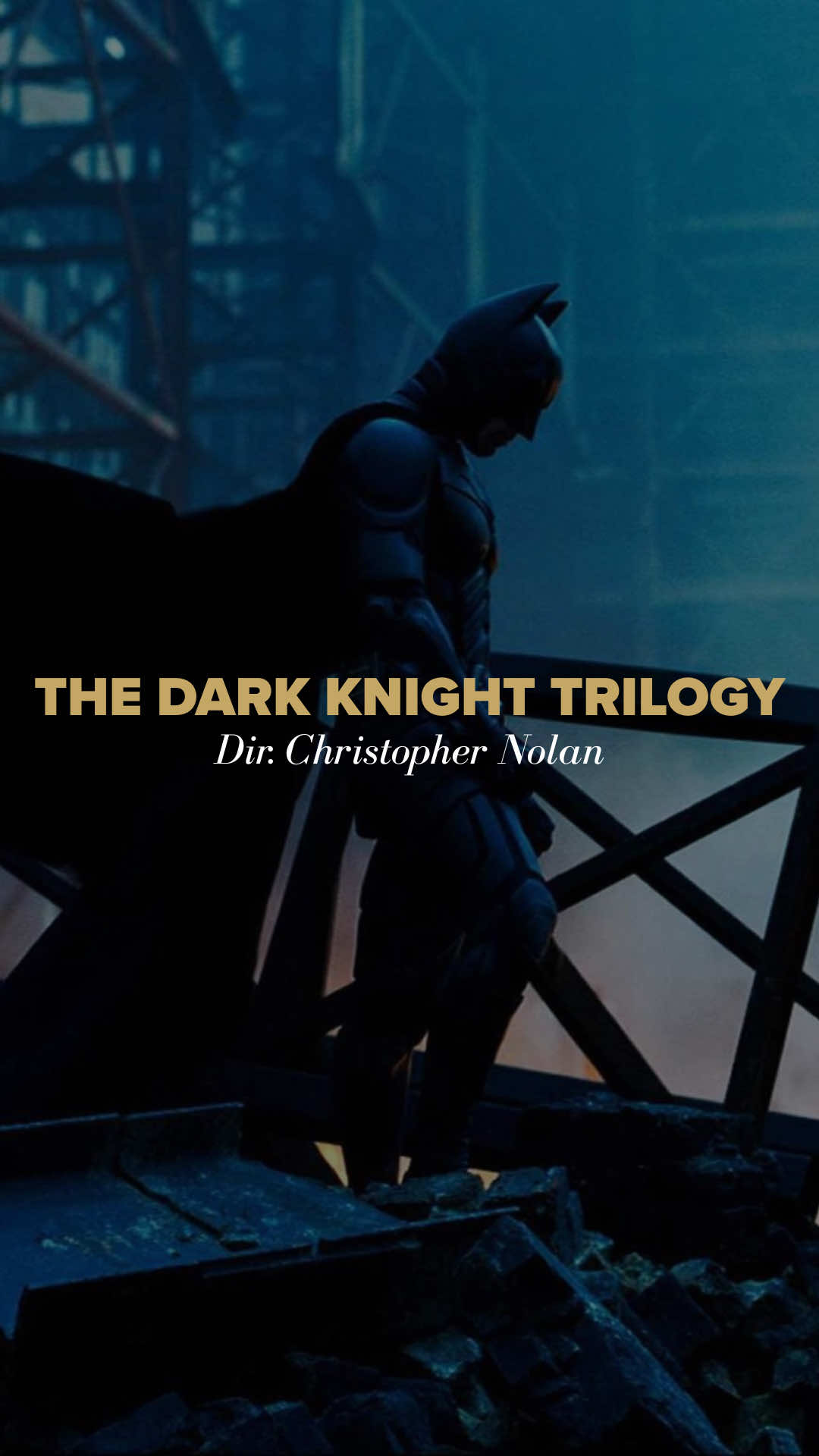 The Dark Knight Trilogy 🦇 Christopher Nolan hace una de las trilogías más icónicas y favoritas de muchos 🎬 Batman es un héroe especial para muchos 🙌🏼 #batman #thedarkknight #christophernolan #hanszimmer #christianbale     