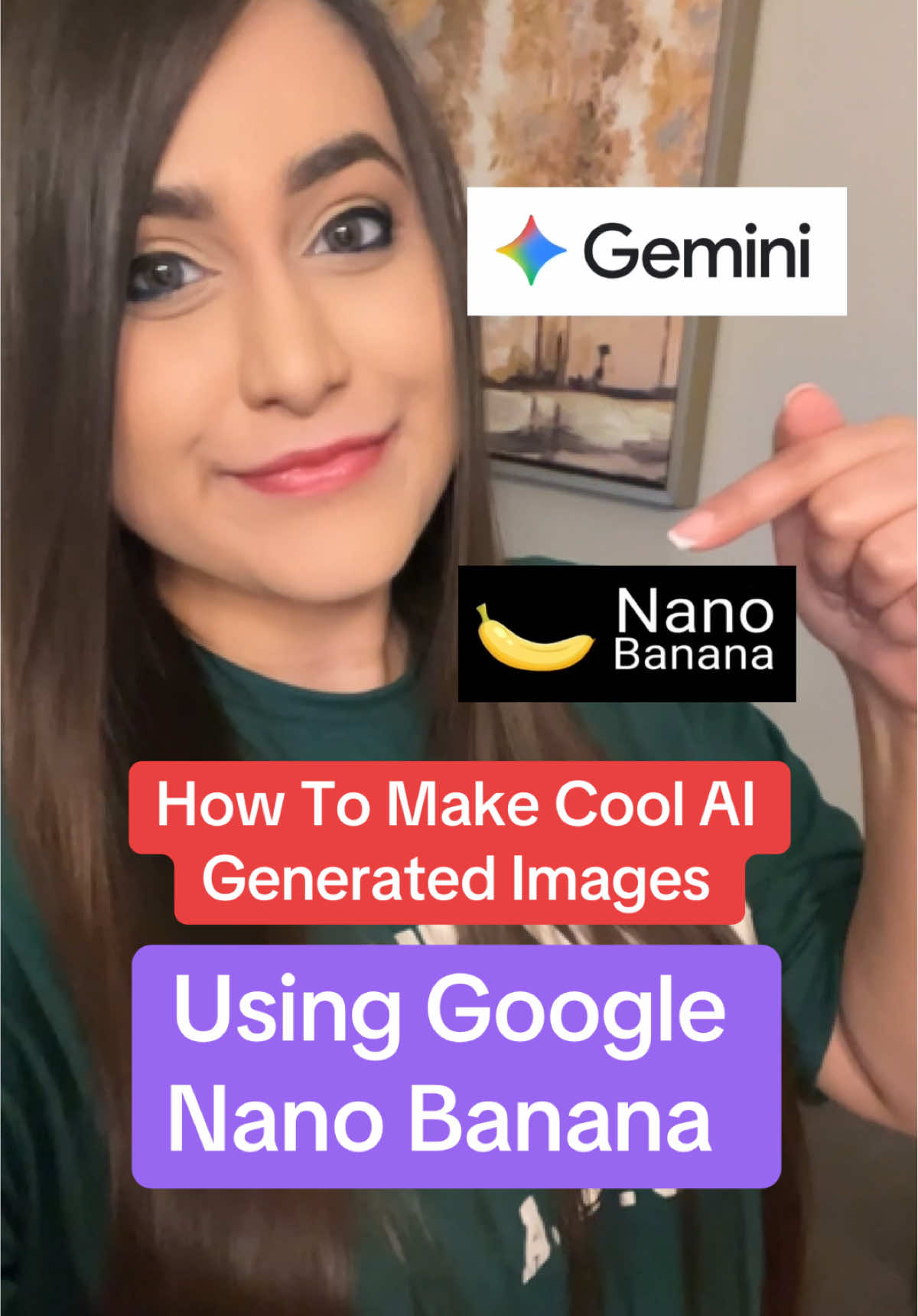 #creatorsearchinsights How To Make Cool AI Generated Images Using Google Nano Banana For FREE! 😎 #canvahacks #aiimagegenerator #aitoolsforbusiness #canvatips 