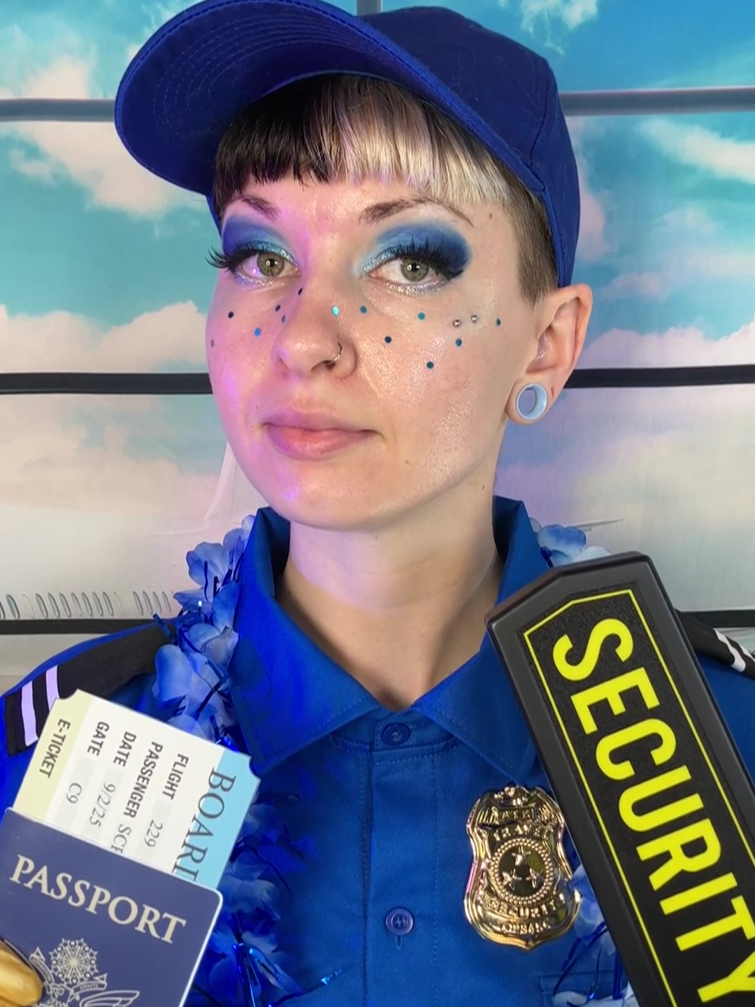 Full Video on YouTube! ✈️ TSA Security Search and Pat Down #ASMR #asmrsounds #asmrvideo #asmrtiktoks #asmrtiktok #asmrroleplay #asmrtingles #asmr_tingles #asmrtapping #Tsa #relax #relaxing