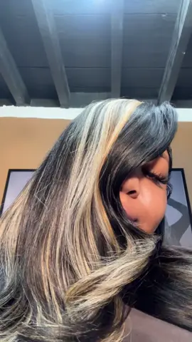 Closure quickweave with highlights #quickweave #closure #hightlights #loosecurls #fypシ  