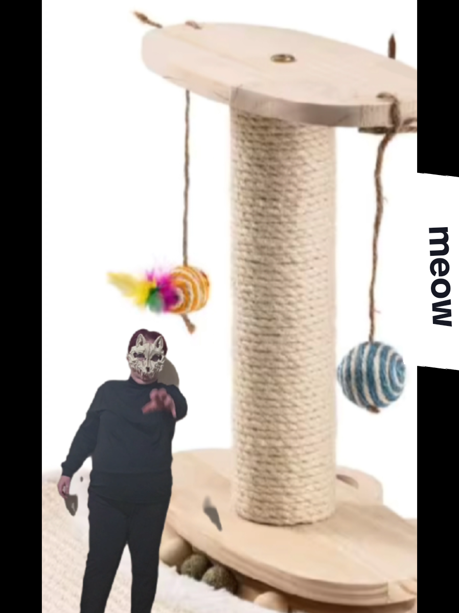 #meowmeow #catastrophiccat #sarabellwelles #sarabellwellescreepycosplay 