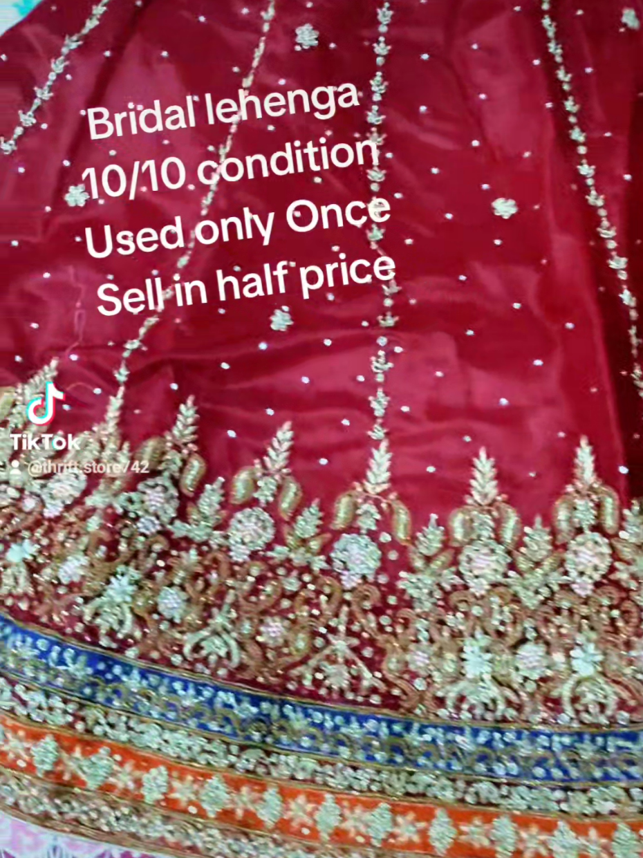Preloved Lehenga DM for order  #preloved #foryoupage❤️❤️ #thrift #tiktokviral 