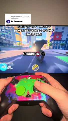Replying to @WTN | S4ZE EASIEST AUTO REVERT TUTORIAL ON SKATE 4 WITH A HANDCAM! #skate #skate4 #fyp #targetaudience #easkate 