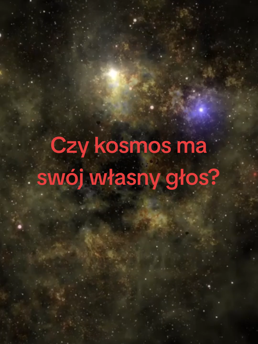 „Czy kosmos ma swój własny głos? Posłuchaj dźwięków, które brzmią jak horror.”#kosmos #nasa#spacefacts #scaryfacts #horror