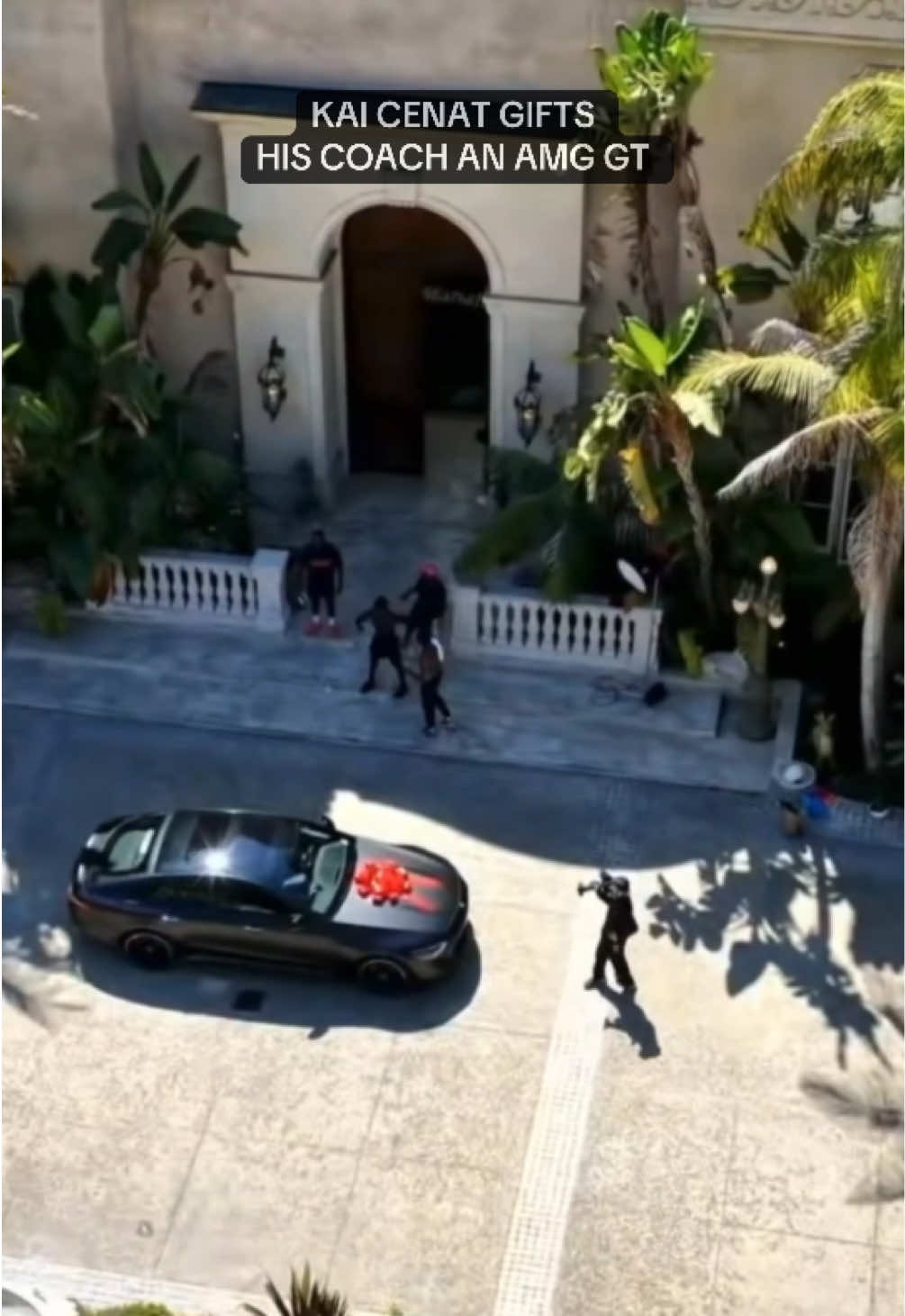 Kai Cenat surprised his coach with a brand new Mercedes Benz AMG GT during Mafiathon 3 #kaicenat #mafiathon3 #kaicenatclips #kaicenatlive #kaicenattwitch 