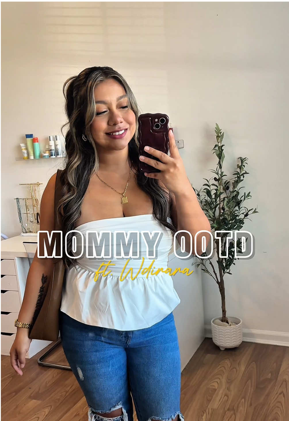 It’s been a while … 🤍🤍  @wdirara_us  Top: 🔗 in my SF 🫶🏽 #amazontop #OOTD #mommy #wdirara #amazonfashion 