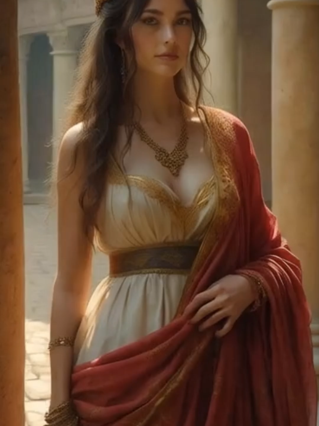 beautiful girls of the Roman Empire #ai #aiart #aigenerated #beauty #foryoupage