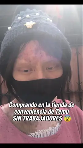 Acompáñame a la tienda de conveniencia de Temu SIN TRABAJADORES 😨 #humor #tiendadeconveniencia #asmr 