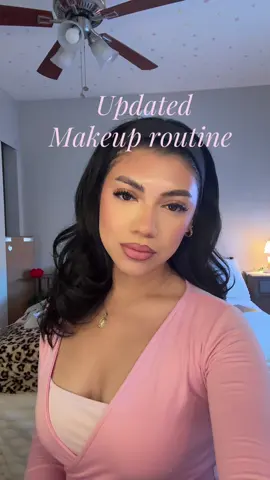 As requested <3🎀 Using products :  @elfcosmetics : grip primer  @NARS Cosmetics : radiant glow foundation  @Persona Cosmetics : bronzer stick  @Huda Beauty : concealer , press powder, and loose powder  @Anastasia Beverly Hills : 3 in one cream blush  @ONE SIZE BEAUTY : lip liner in rent due  @cosmetics using lip liner in shade jaguar  #makeuptutorial #fypシ #MakeupRoutine #latinas 