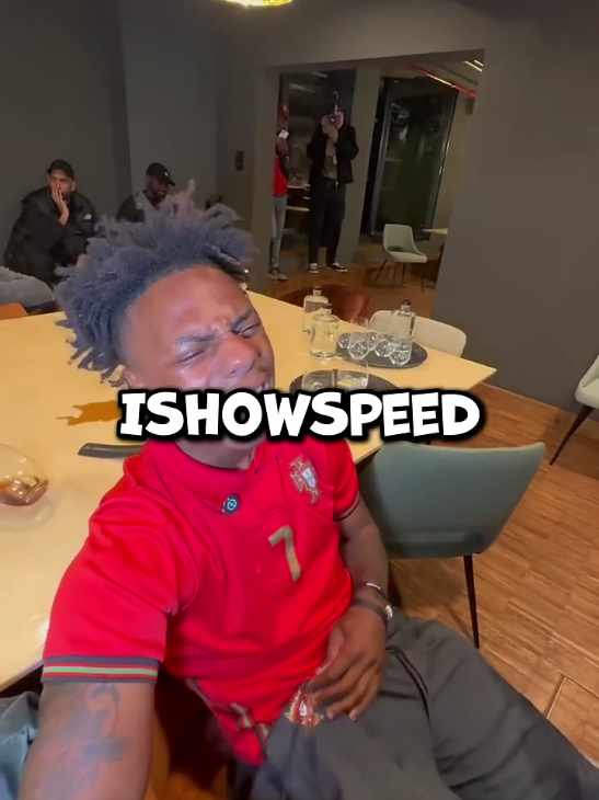 Desta vez IShowSpeed não conseguiu vencer a corrida🤯🏃 #fy 