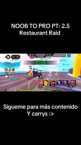 Restaurant Raid #animeeternal #robloxfyp #clicker 