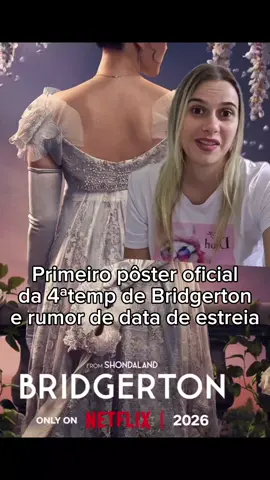 Primeiro pôster da 4ªtemp de Bridgerton está lindooooo!!! #bridgertonnetflix #benedictbridgerton #sophiebaek #seriesdenetflix 
